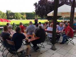 SPD Feierabendseidl im Sportzentrum Kreinzl in Erbendorf, mit Petra Thomas, 2021