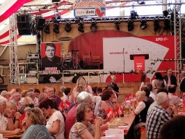 Foto: Politischer Frühschoppen der SPD Regensburg, Dult 2023, Foto Petra Thomas, 2023