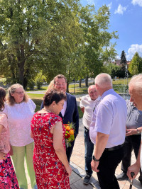 Ernennung Brigitte Scharf zur Ehrenvorsitzenden des SPD OV Erbendorf, Foto 2 Antje Koller, 2023