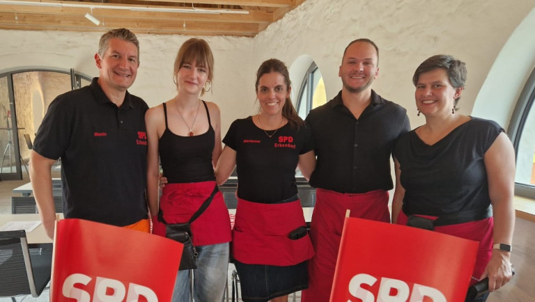 SPD-Zoiglabend 2026 Mannschaft Service