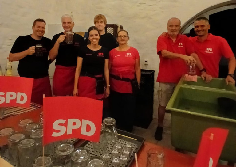 SPD-Zoiglabend 2026 Mannschaft Ausschank