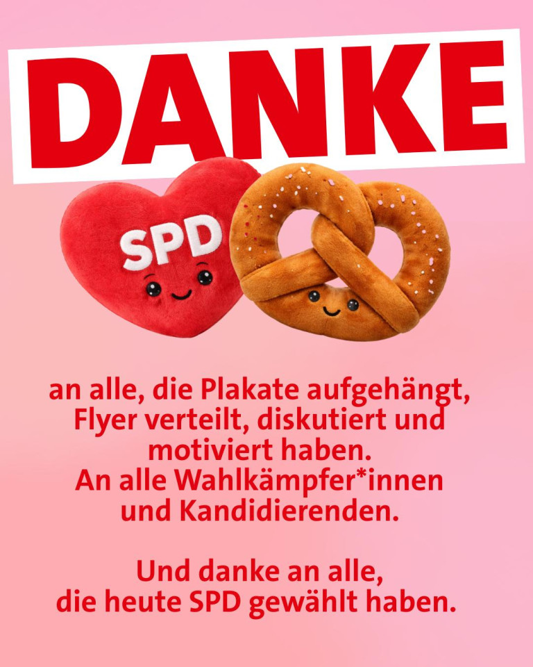 Zeit für ein großes Danke.